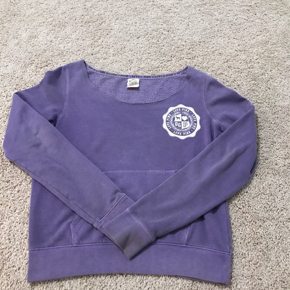 Purple PINK Sweatshirt